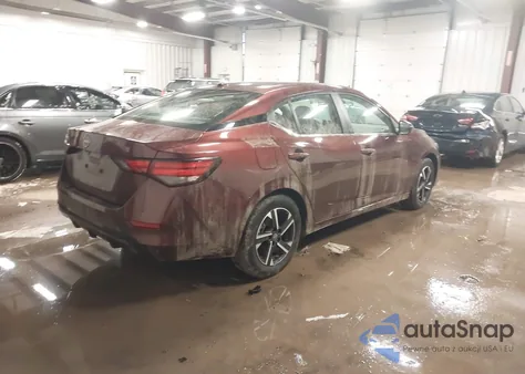 2025 Nissan Sentra Sv z USA, uszkodzony, nr VIN 3N1AB8CV8SY301437